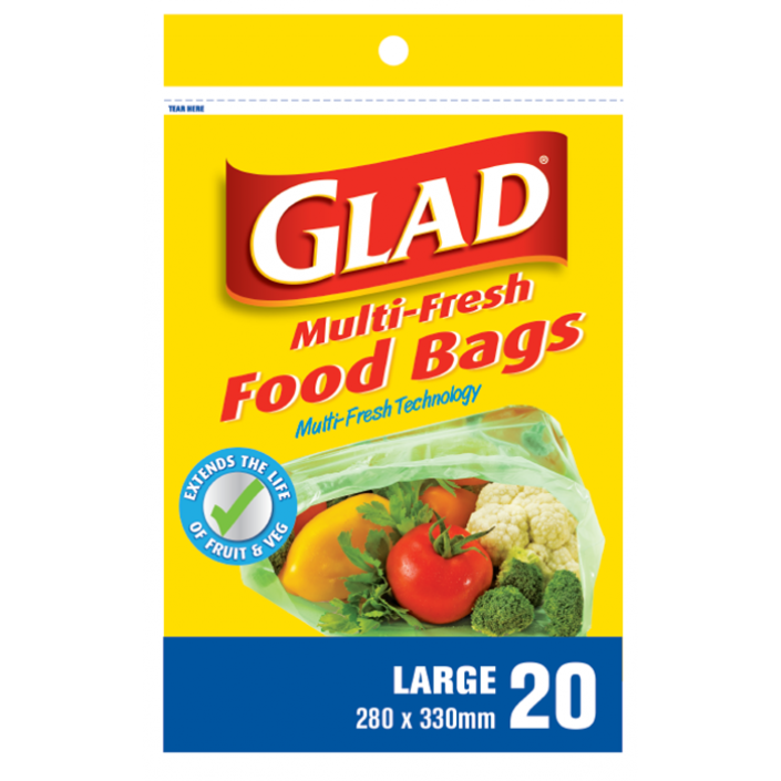 Glad® Multi-Fresh Food Storage Bags