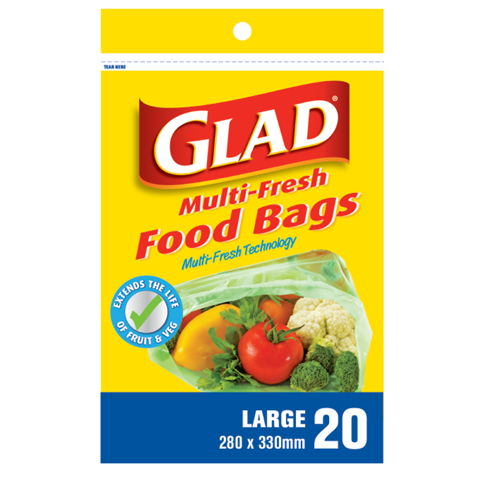 Glad® Multi-Fresh Food Storage Bags